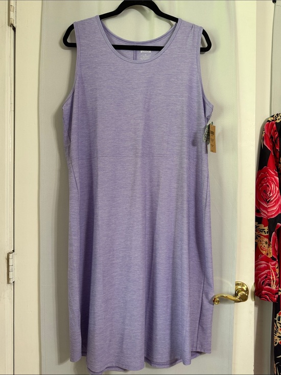 Duluth Trading Co Dresses & Skirts - Duluth Trading Co Lavender Sleeveless Midi Dress